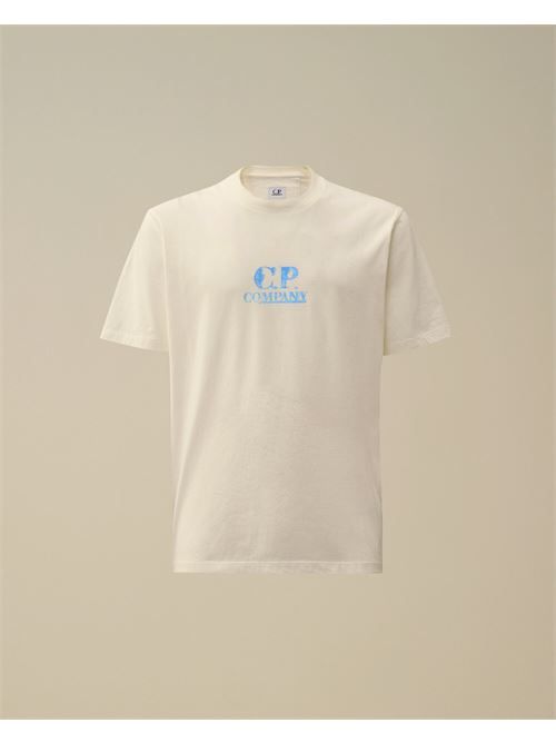 jersey graphic logo C.P. COMPANY | CMTS143A-006586W103